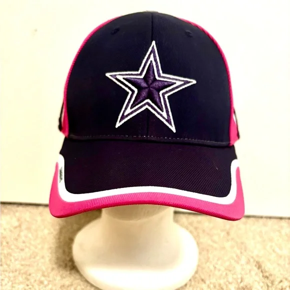 NWT Dallas Cowboys Ball Cap, Breast Cancer Awareness - Picture 2 of 7